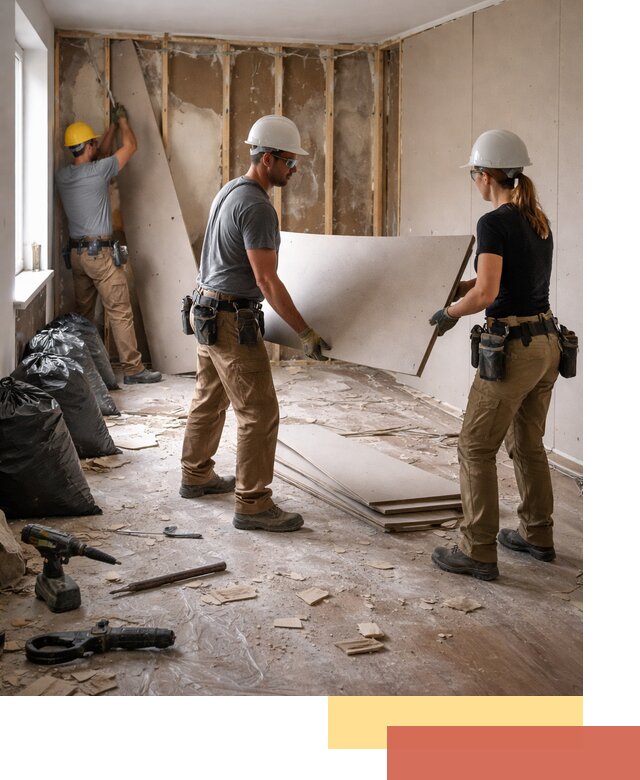 Демонтаж стеновых панелей в Тамбове быстро и аккуратно