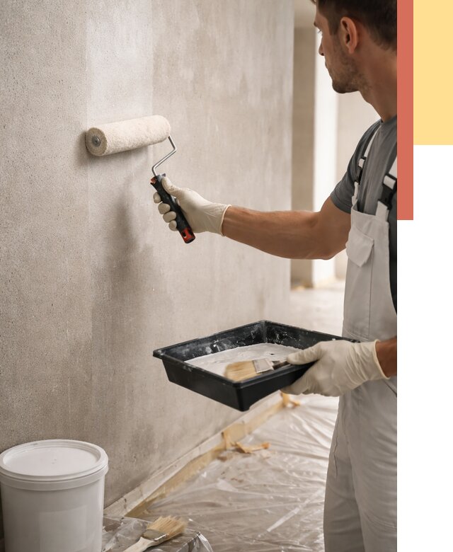 Грунтовка стен в Тамбове от 2234 руб. м2 — быстро, недорого, с материалом | ОТДЕЛОЧНИК-Тмб