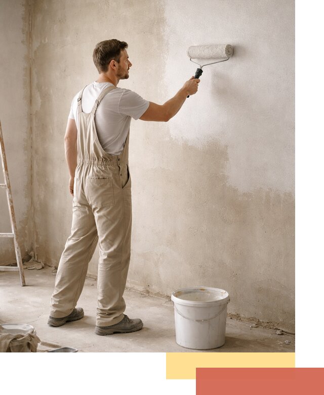 Грунтовка стен под отделку в Тамбове профессиональным раствором