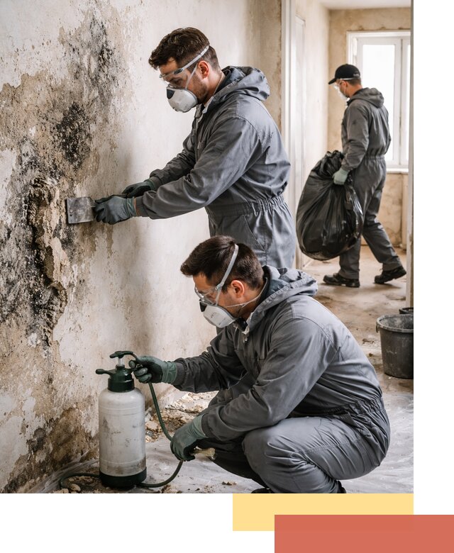 Удаление плесени со стен профессионально в Тамбове