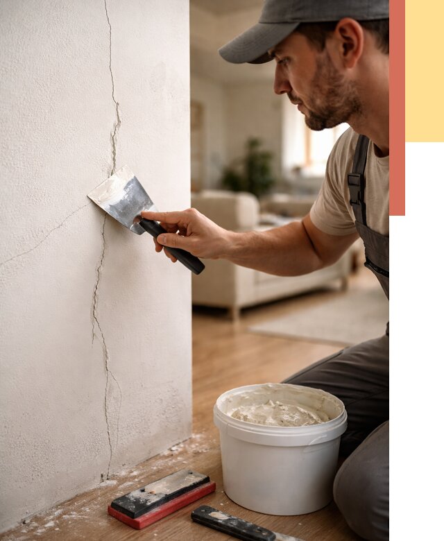 Заделка трещин и сколов в Тамбове от 2488 руб. — быстро и недорого | ОТДЕЛОЧНИК-Тмб