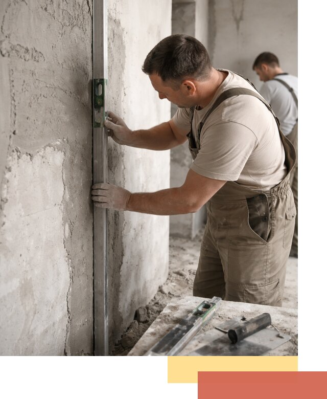 Установка штукатурных маяков в Тамбове с гарантией качества