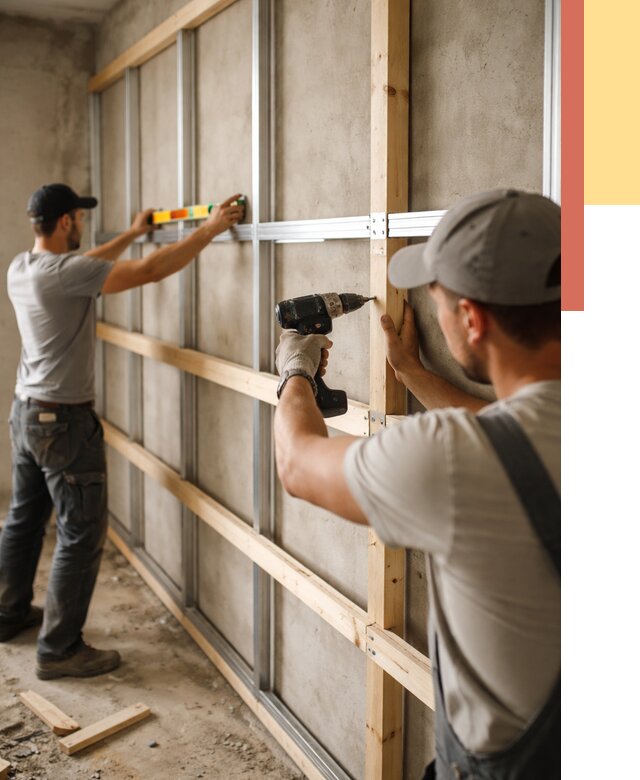 Устройство обрешетки под панели в Тамбове от 2132 руб. — монтаж под ключ | ОТДЕЛОЧНИК-Тмб