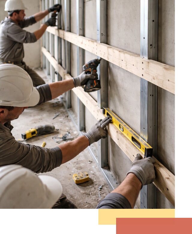 Устройство обрешетки под панели в Тамбове