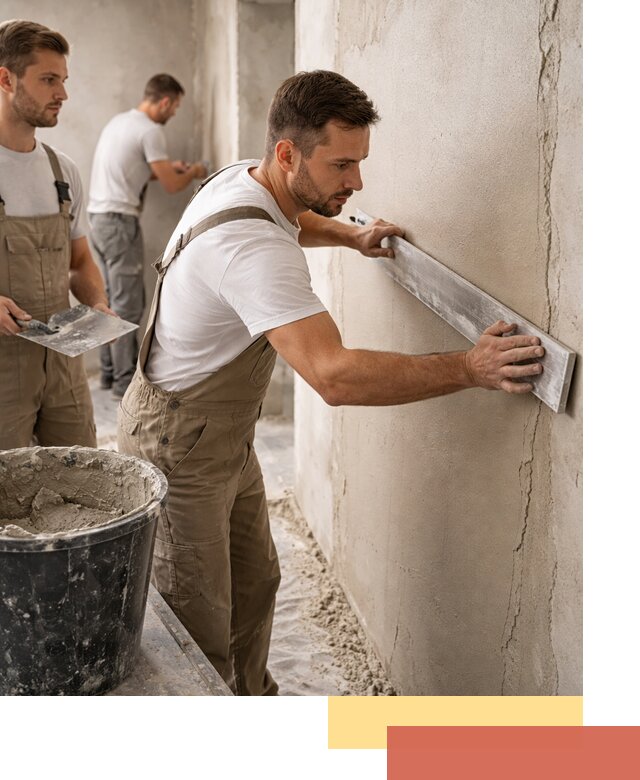 Штукатурка стен без маяков в Тамбове быстро и качественно