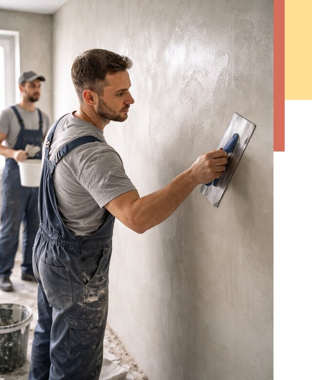 Глянцевание штукатурки стен в Тамбове от 7616 руб. — услуги и затирка | ОТДЕЛОЧНИК-Тмб