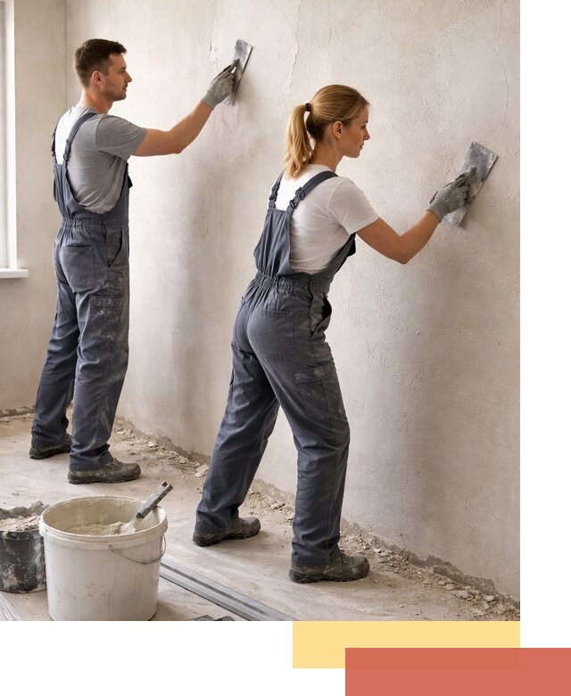 Штукатурка стен под обои в Тамбове профессионально и быстро