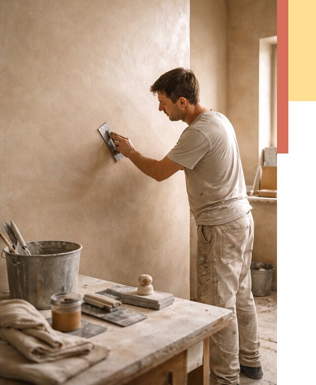 Марокканская штукатурка таделакт в Тамбове под ключ от 4265 руб. | ОТДЕЛОЧНИК-Тмб