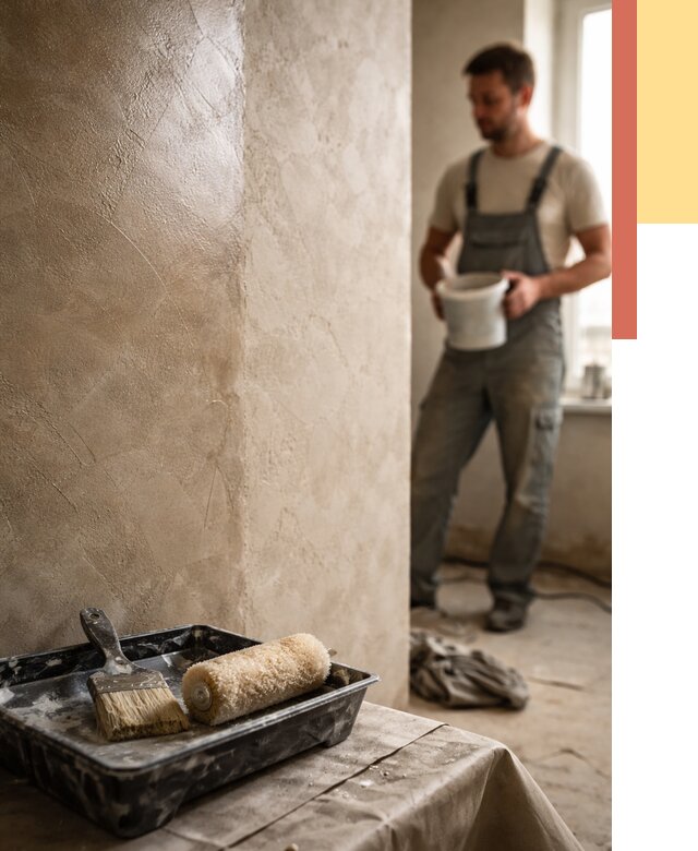 Нанесение воска на штукатурку в Тамбове от 3554 руб. | Услуги ОТДЕЛОЧНИК-Тмб