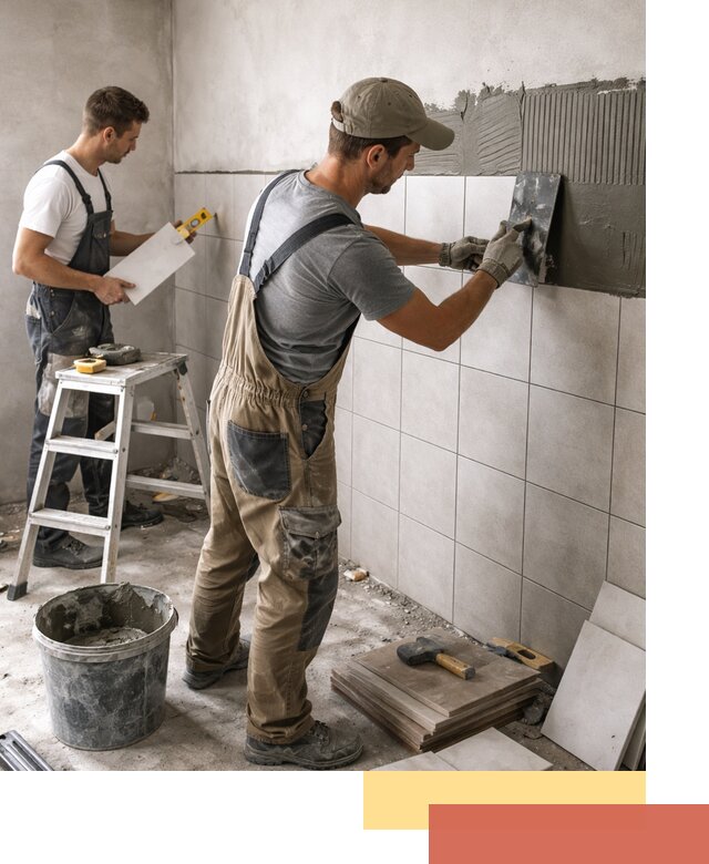 Укладка плитки на стены в Тамбове профессионально и надежно