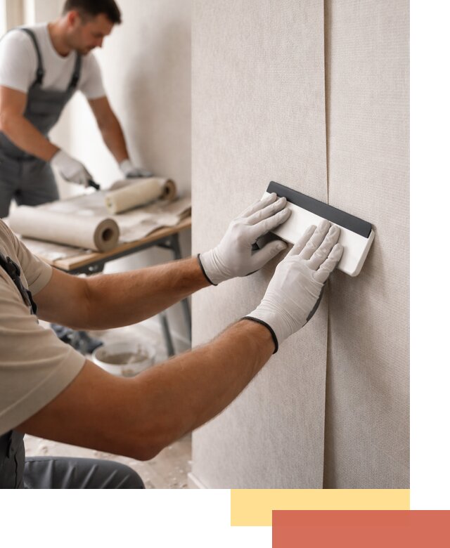 Поклейка обоев под покраску в Тамбове профессионально и быстро