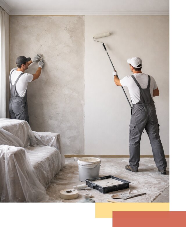 Покраска стен антивандальной краской в Тамбове