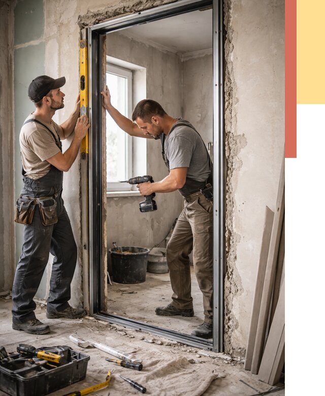 Закладка дверного проема в Тамбове от 3554 руб. — быстро и недорого | ОТДЕЛОЧНИК-Тмб