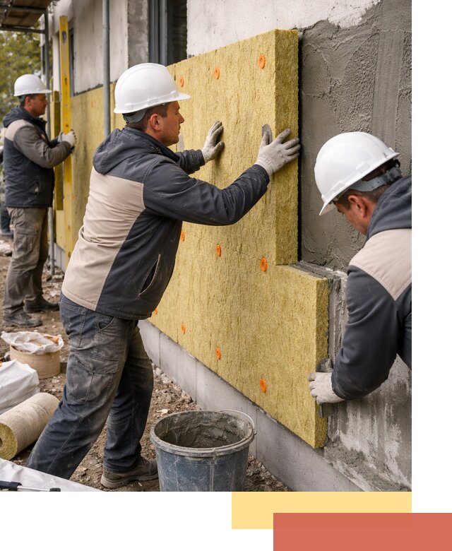 Утепление стен минватой в Тамбове — тепло и звукоизоляция