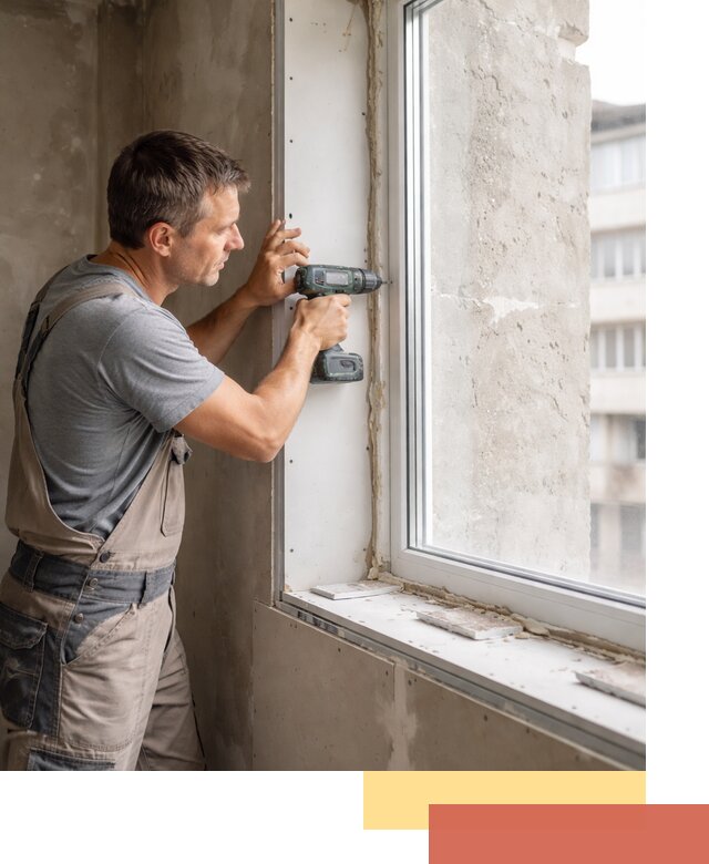 Монтаж гипсокартонных откосов в Тамбове под ключ