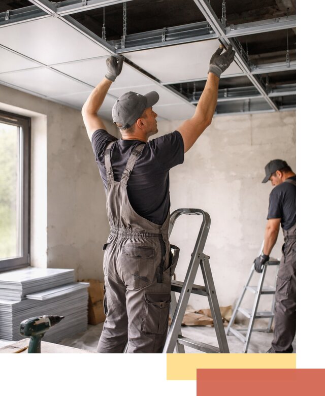 Монтаж кассетного потолка в Тамбове качественно и быстро