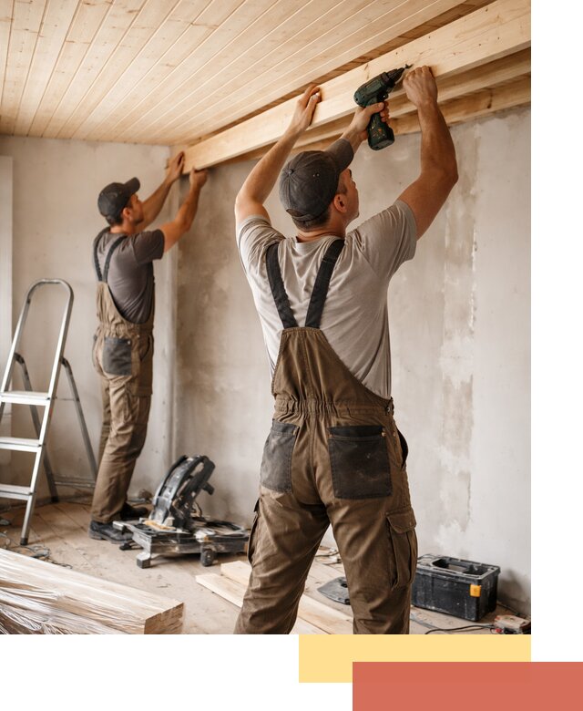 Монтаж потолка из вагонки в Тамбове профессионально и аккуратно