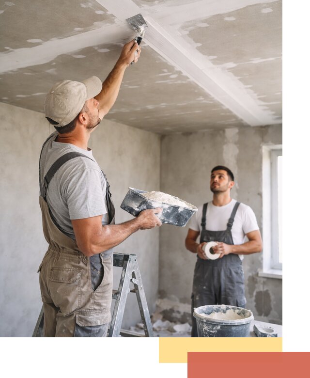 Обработка швов потолка ГКЛ в Тамбове: качественная заделка и шпатлевка