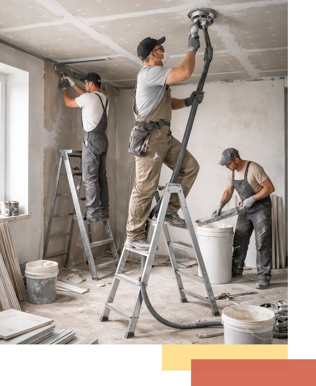 Ремонт потолка из гипсокартона в Тамбове: быстрый и качественный монтаж