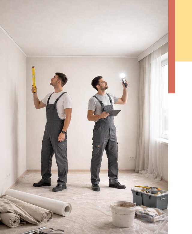 Отделка потолка в Тамбове недорого от 762 руб/м2 | Услуги ОТДЕЛОЧНИК-Тмб