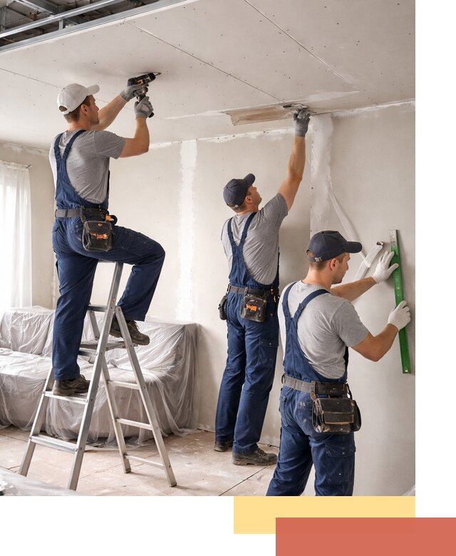 Профессиональная отделка потолка в Тамбове быстро и качественно